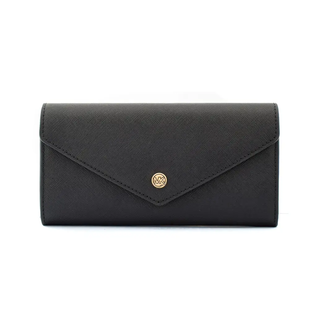 Γυναικείο Πορτοφόλι Michael Kors 35F3GTVE7L-BLACK 19 x 10 x 3 cm