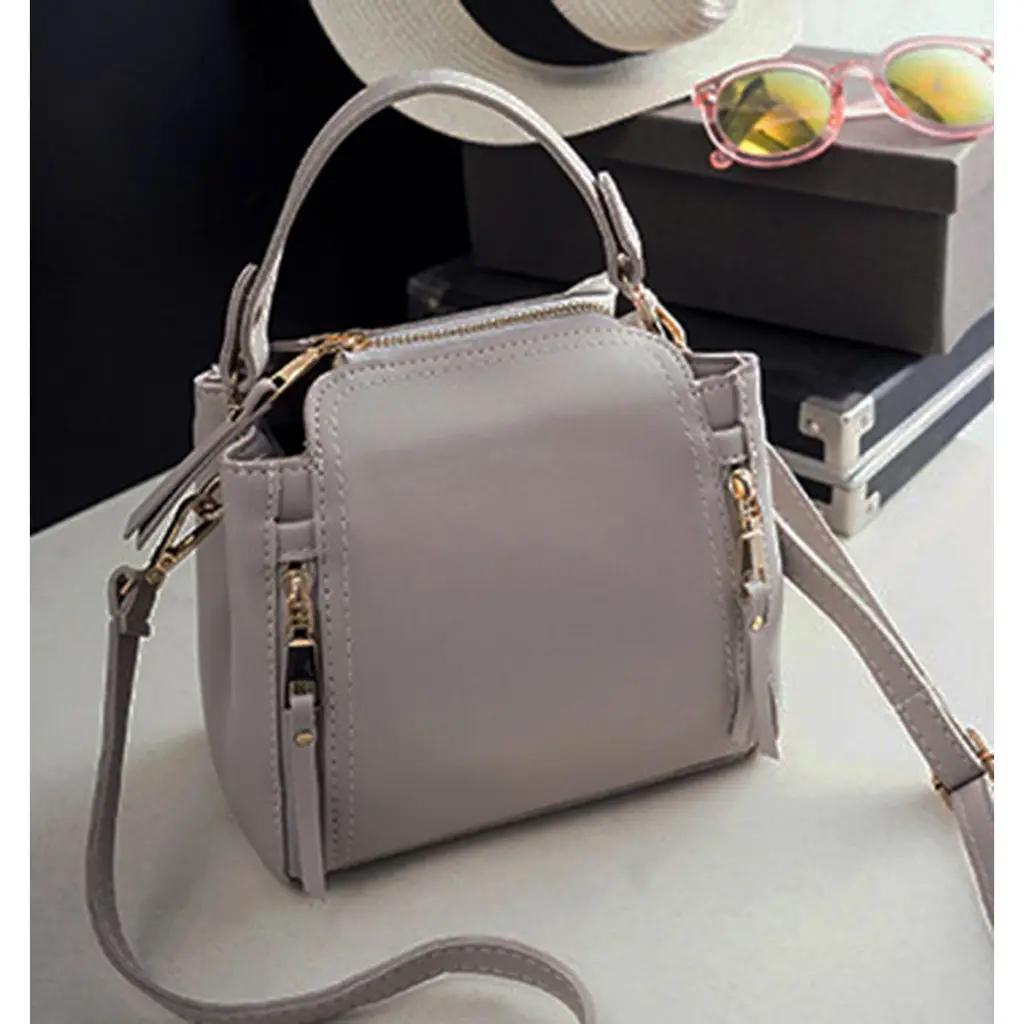 AnBeck Small Cube Handbag (Light Grey)