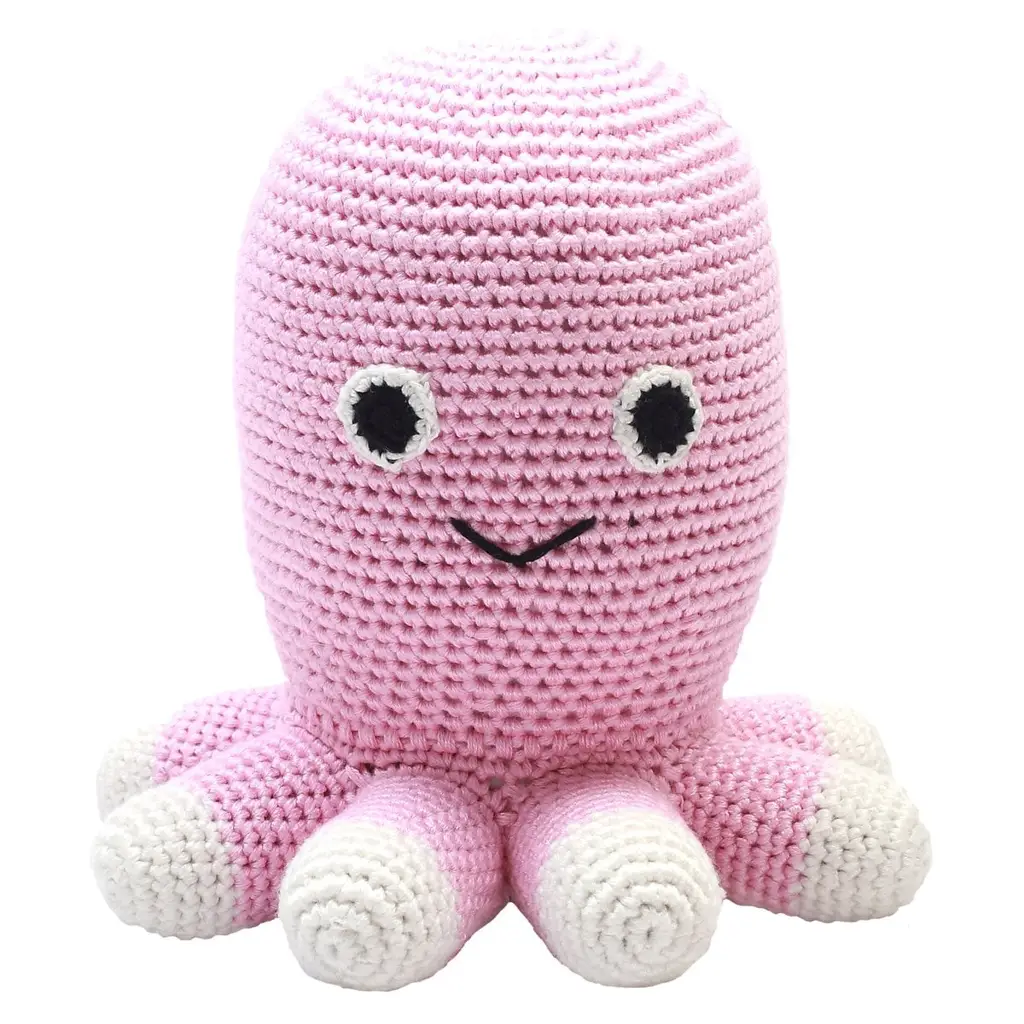Teddy Bear - Light pink Octopus