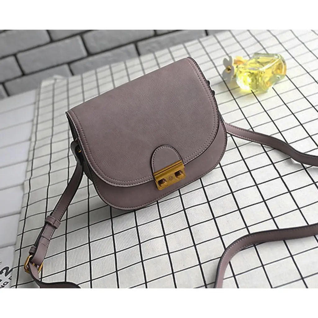 AnBeck small classic handbag with a matte leather finish