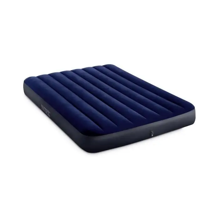 INTEX Dura-Beam 64758E Matelas Gonflable Standard Fiber-Tech, Taille complète, Hauteur de lit de 25,4 cm, capacité de Poids de 272,2 kg, Pompe Vendue séparément