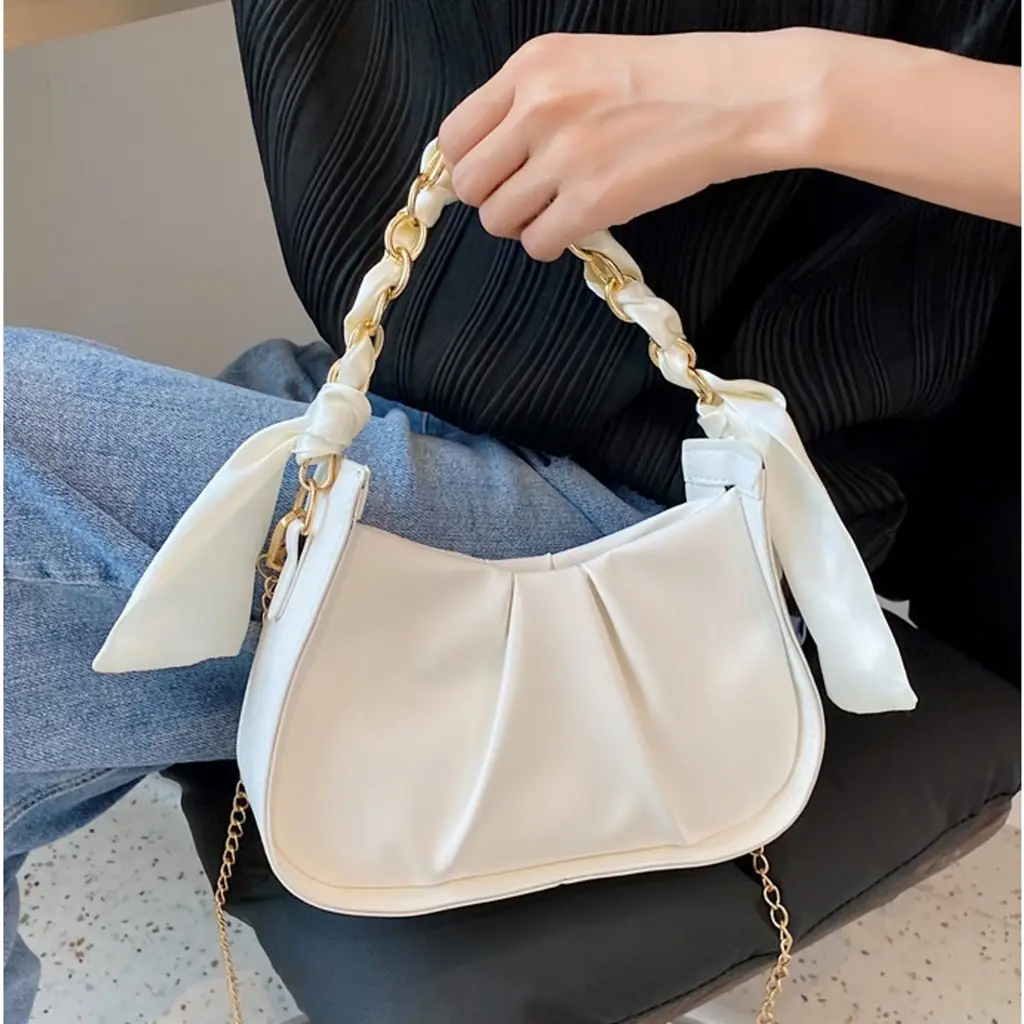 AnBeck summery, elegant small shoulder bag / shoulder bag with 2 optional carrying handles