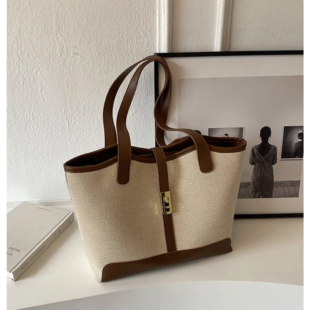 AnBeck 'Be classy' canvas shoulder bag