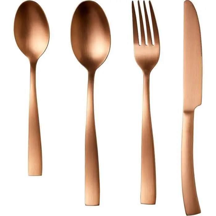 Arthur Martin AM0056 Ménagère 24 pièces Set de couverts de table acier inox pour 6 personnes