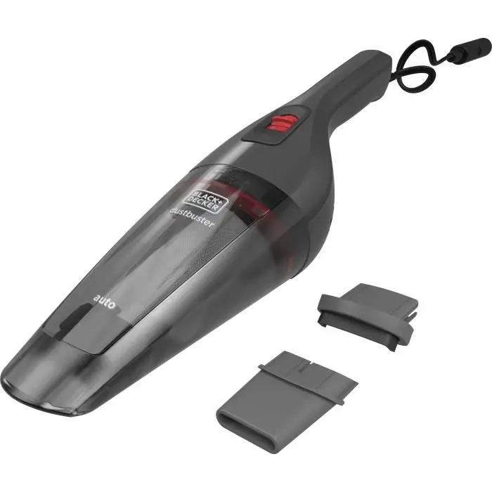 BLACK+DECKER dustbuster Aspirateur de Voiture Portable avec Câble 12V, NVB12AV-XJ