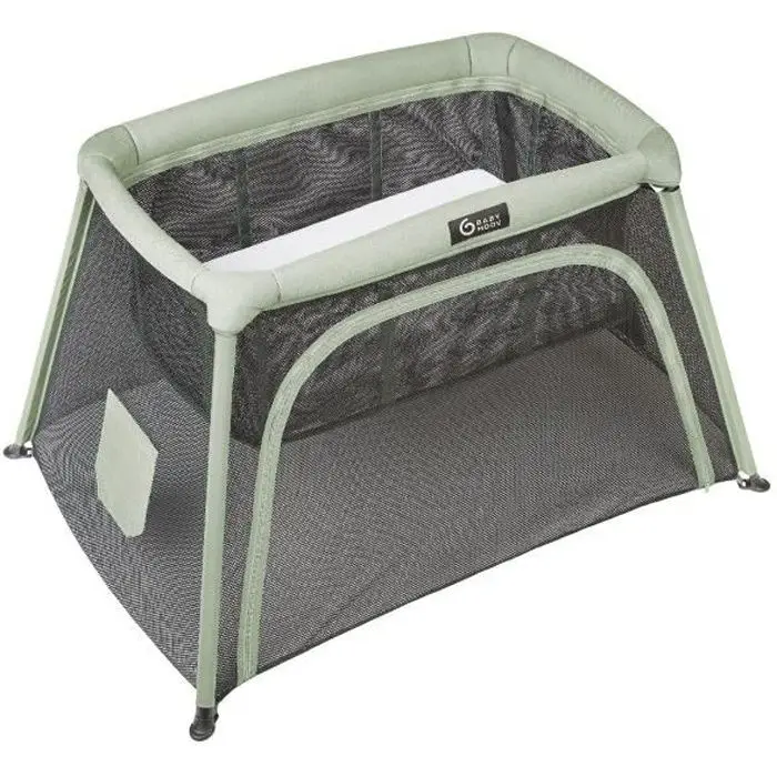 Babymoov Moov and Comfy 3-in-1 travel cot - From birth to 4 years - Large cradle Extra bed & Play area