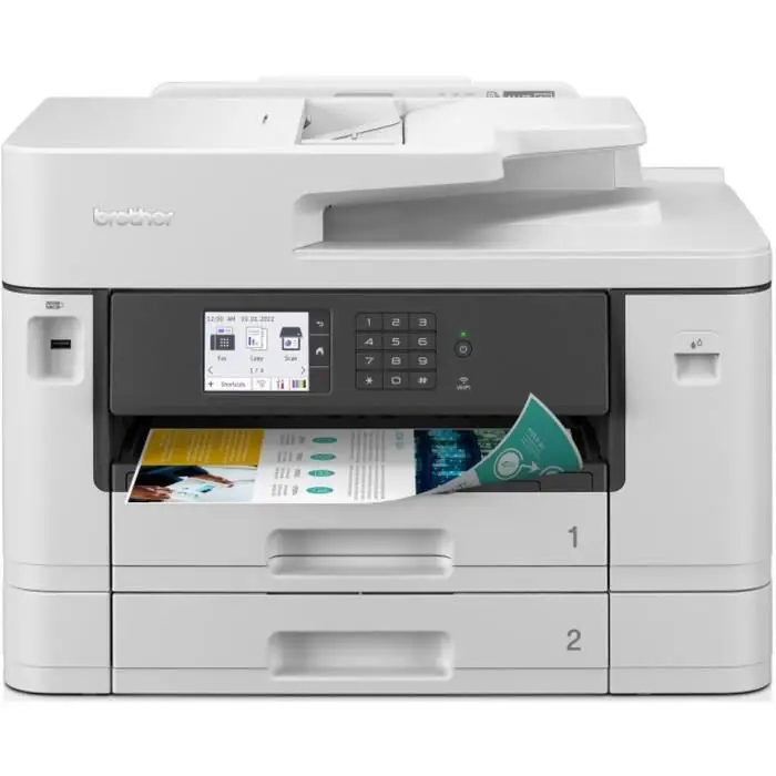 4-in-1 Multifunction Printer - BROTHER - Business Smart - Inkjet - A3 - Color - Wi-Fi - MFCJ5740DWRE1