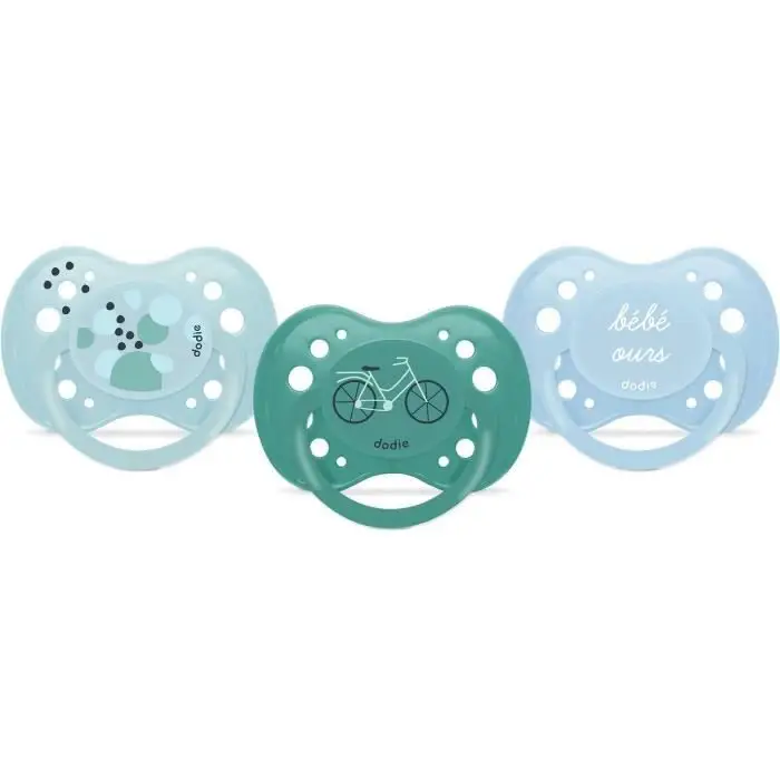 DODIE Anatomical Pacifiers x3 - +18 months - ES6