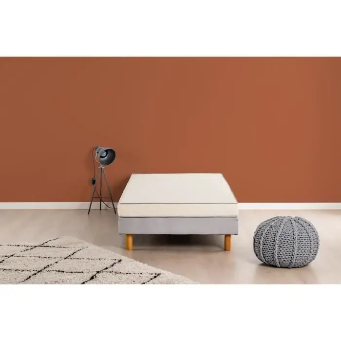 Foam mattress 90 x 190 cm - Deko Dream Huopa - Mousse - Firm comfort - 10 cm - European manufacture