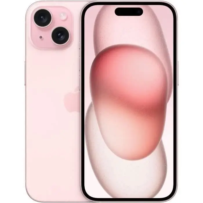 Apple iPhone 15 (128 Go) - Rose