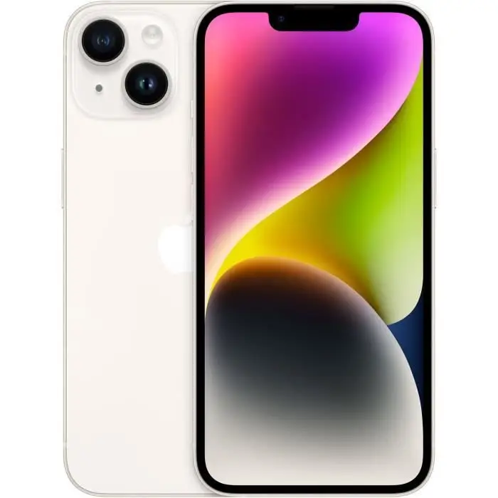 Apple iPhone 14 (128 Go) - Lumière stellaire
