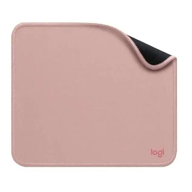 Logitech Mouse Pad - Studio Series, Tapis de Souris d'Ordinateur, Base Caoutchouc Anti-Dérapant, Glissement Facile, Résistant aux Eclaboussures, Durable, Portable, Moderne - Rose