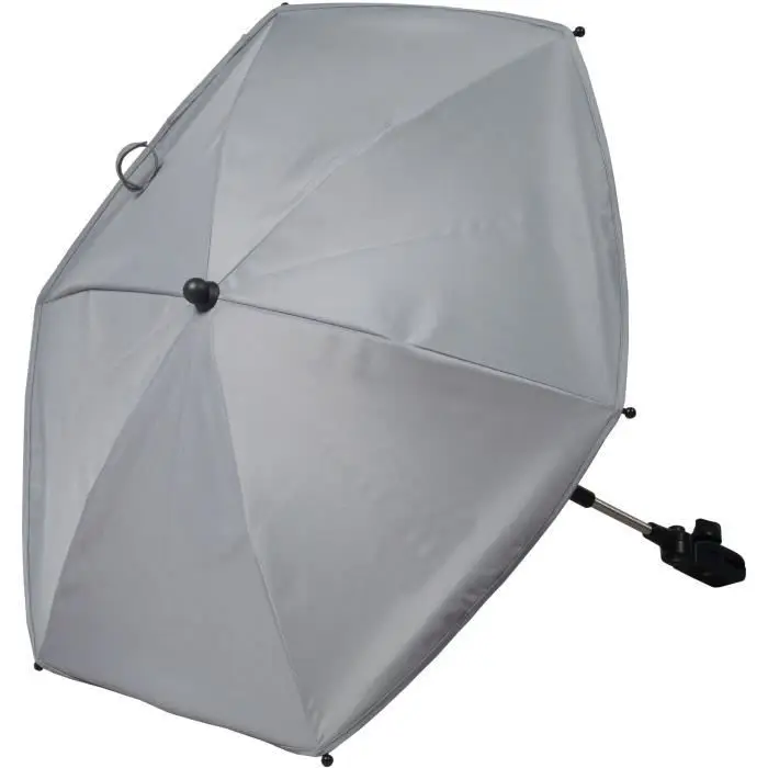 Bambisol Attitude - Ombrelle Articulée - Fixation universelle - Gris