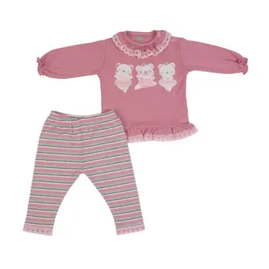 15508 - Tunic + leggings - AW 22-23 Pink, 3 M