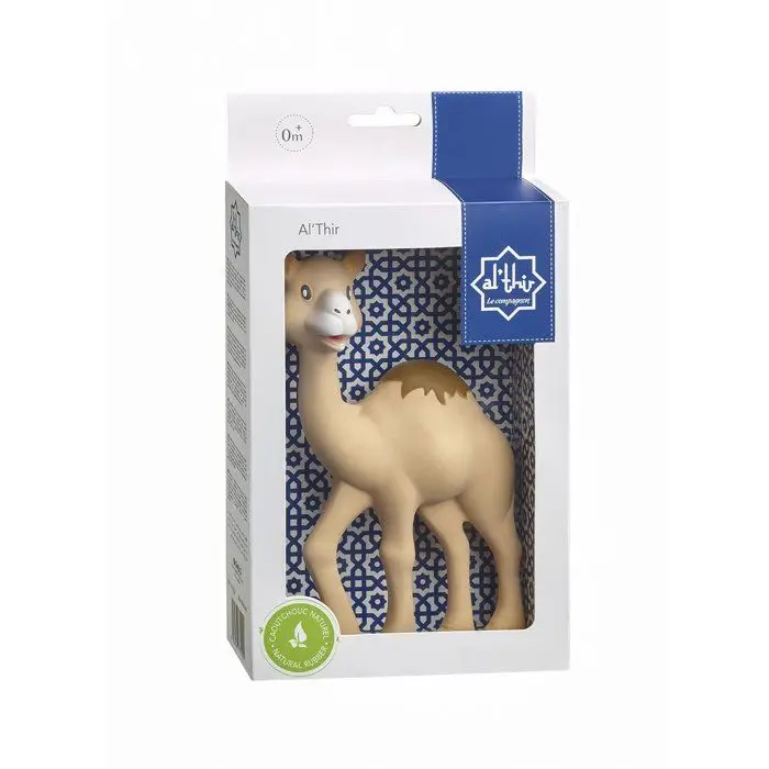 Al'Thir le Compagnon - Développe les 5 sens - Caoutchouc 100% Naturel - Pour Soulager les Gencives Douloureuses