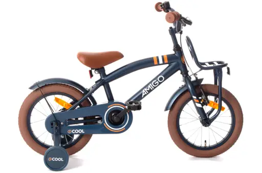 2Cool 14 Inch Boys Coaster Brake Blue