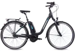 E-Cassiopea 28 Inch 50 cm Women 7SP Rim Brakes Matte black