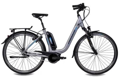E-Cassiopea 28 Inch 50 cm Women 7SP Rim Brakes Silver grey