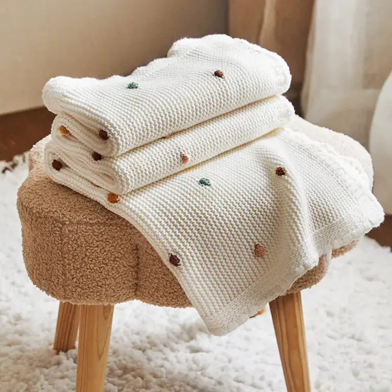 Annie & Charles® Baby Blanket DOTS